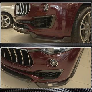 Nakładki na przedni zderzak z karbonu (dla Base/S) Maserati Levante 2016- zdjęcia 4