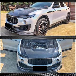 Nakładka na przedni zderzak Lip V2 (do Base/S, Carbon) Maserati Levante 2016- zdjęcia 3