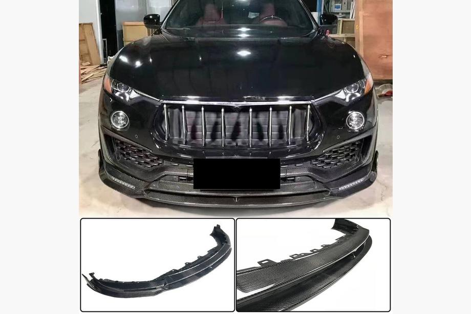 Maserati Levante 2016- Nakładka na przedni zderzak Lip V2 (do Base/S, Carbon) Image