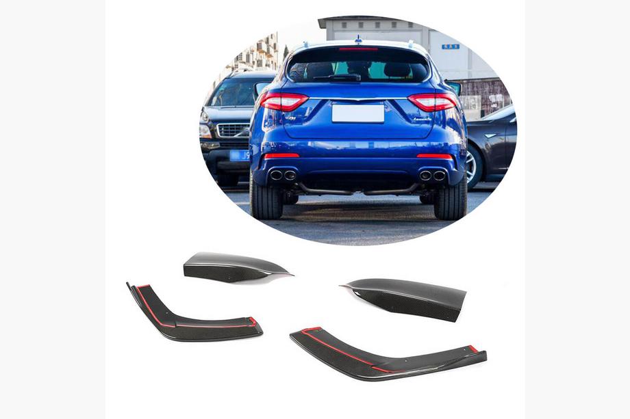 Maserati Levante 2016- Nakładka na tylny zderzak z karbonu Image