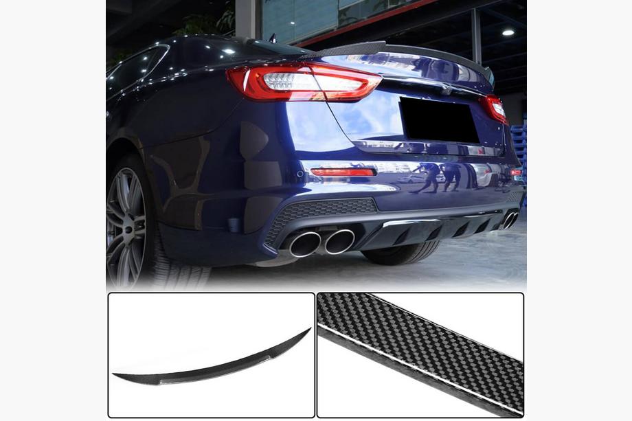 Maserati Quattroporte 2013-2023 Spoiler V3 (Carbon) Image