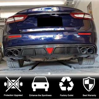 Dyfuzor Tylnego Zderzaka V1 do S/S Q4 2017-2020 Carbon Maserati Quattroporte 2013-2023 zdjęcia 2