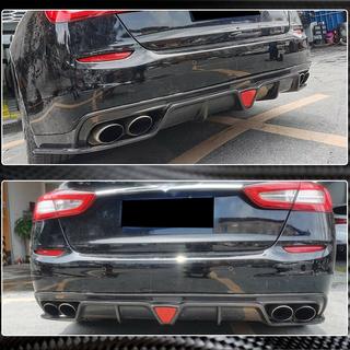 Dyfuzor Tylnego Zderzaka V1 do S/S Q4 2017-2020 Carbon Maserati Quattroporte 2013-2023 zdjęcia 3