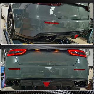 Dyfuzor Tylnego Zderzaka V1 do S/S Q4 2017-2020 Carbon Maserati Quattroporte 2013-2023 zdjęcia 4
