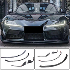 Toyota Supra 2019- Nakładka na przedni zderzak Lip V2 (Carbon) zdjęcia 7