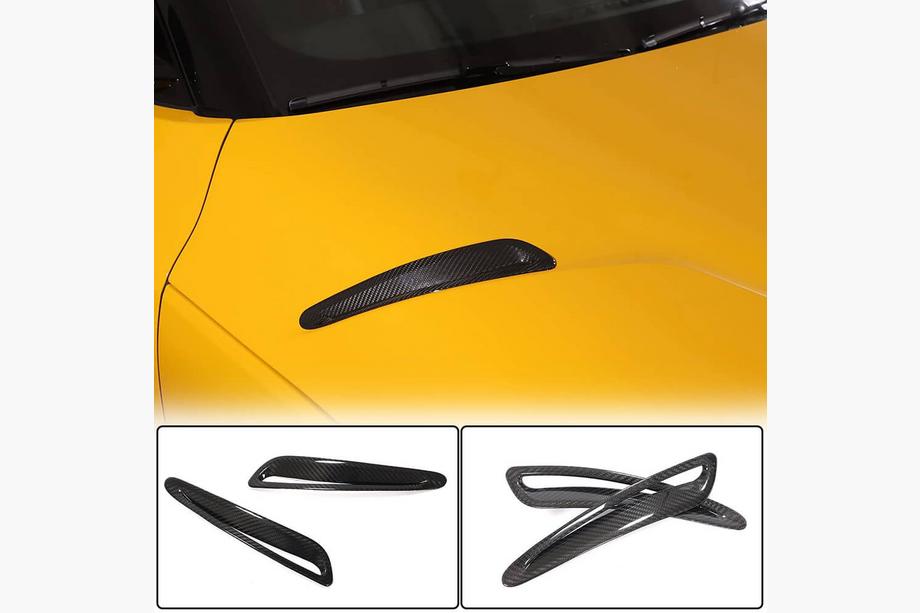 Toyota Supra 2019- Nakładki na maskę (carbon) Image