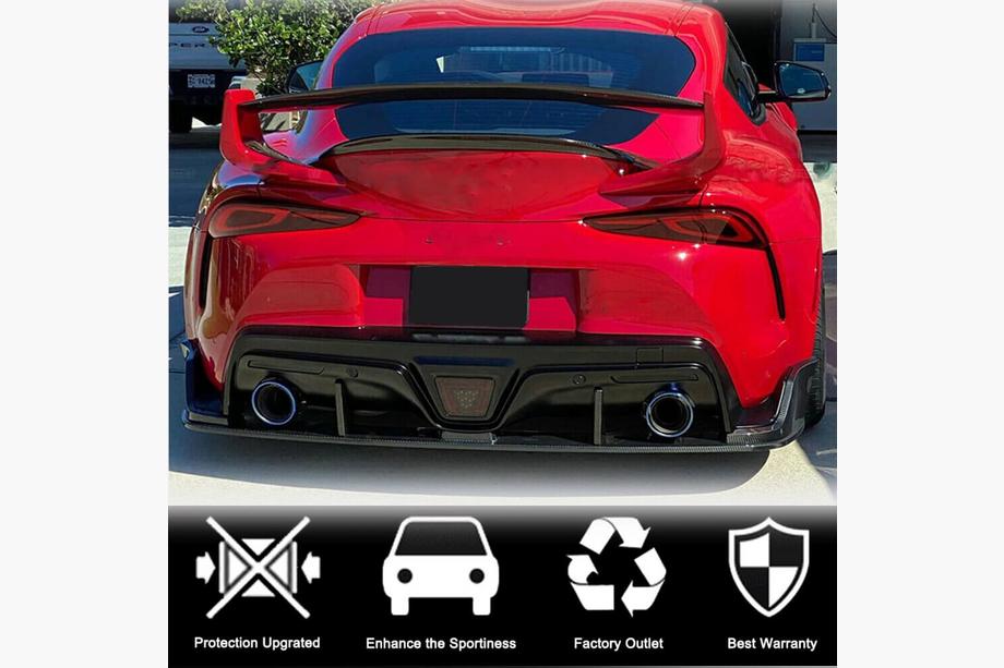 Toyota Supra 2019- Dyfuzor Tylnego Zderzaka V2 (Carbon) Zdjęcia 3