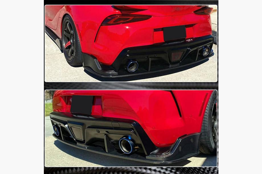 Toyota Supra 2019- Dyfuzor Tylnego Zderzaka V2 (Carbon) Zdjęcia 4