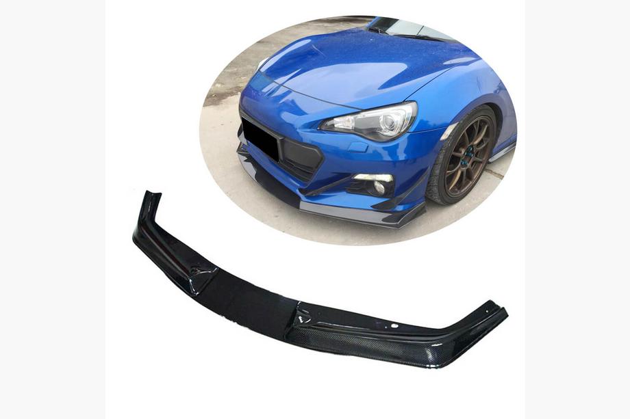 Toyota GT86 2011- Nakładka na przedni zderzak Lip V2 (Carbon) Image