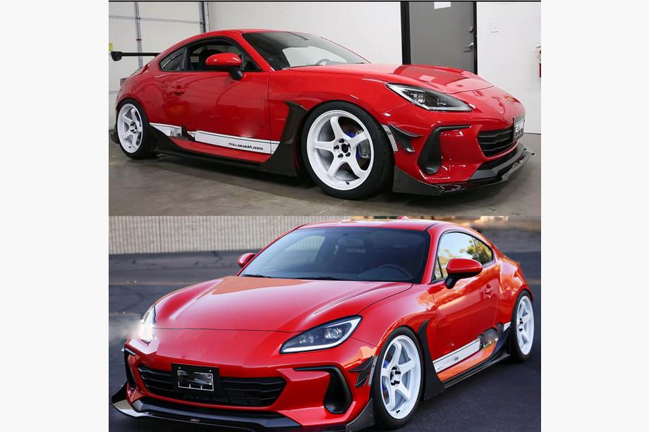 Subaru BRZ 2021- Nakładka na tylny zderzak (2021-2023, Carbon) Zdjęcia 2