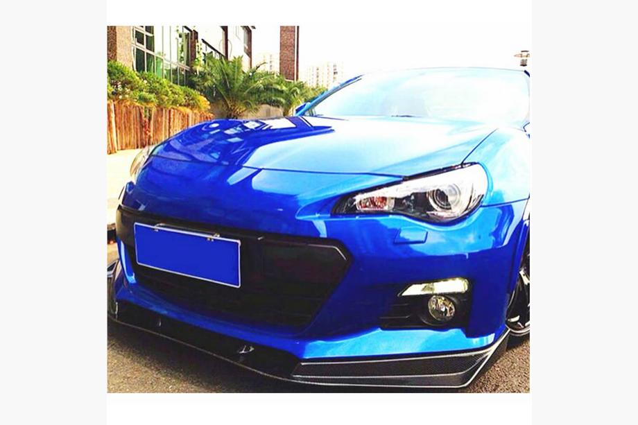 Subaru BRZ 2012-2021 Nakładka Na Przedni Zderzak Lip (2013-2016, Carbon) Zdjęcia 3