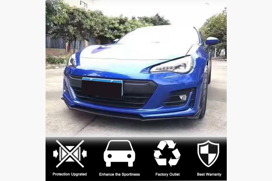 Subaru BRZ 2012-2021 Nakładka na przedni zderzak Lip V1 (2017-2021, Carbon) Zdjęcia 2
