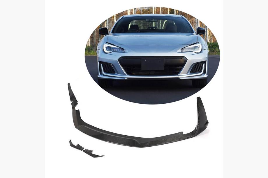 Subaru BRZ 2012-2021 Nakładka Zderzaka Przedniego Lip V2 (2017-2021, Carbon) Zdjęcia 1
