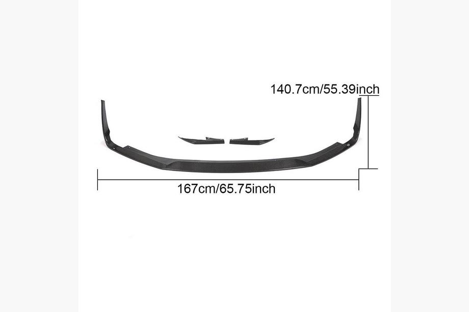 Subaru BRZ 2012-2021 Nakładka Zderzaka Przedniego Lip V2 (2017-2021, Carbon) Zdjęcia 6