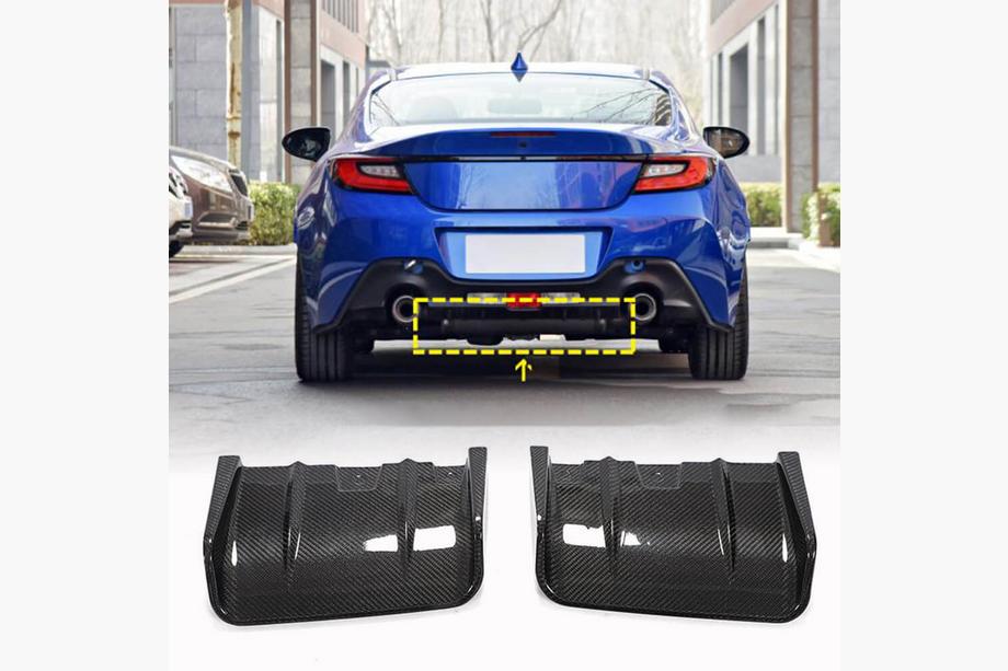 Subaru BRZ 2021- Dyfuzor Tylnego Zderzaka V1 (2021-2023, Carbon) Zdjęcia 1