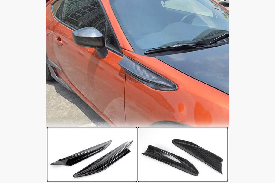 Subaru BRZ 2012-2021 Nakładki na przednie błotniki (Carbon) Zdjęcia 2