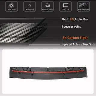 Dyfuzor Tylnego Zderzaka V2 (2021-2023, Carbon) zdjęcia 3