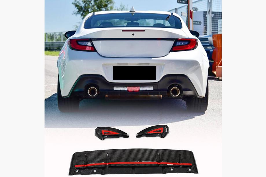 Subaru BRZ 2021- Dyfuzor Tylnego Zderzaka V2 (2021-2023, Carbon) Image