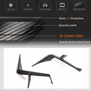 Nakładka na przedni zderzak (Carbon) zdjęcia 3