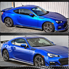Subaru BRZ 2012-2021 Progi Boczne V1 (Carbon) zdjęcia 3