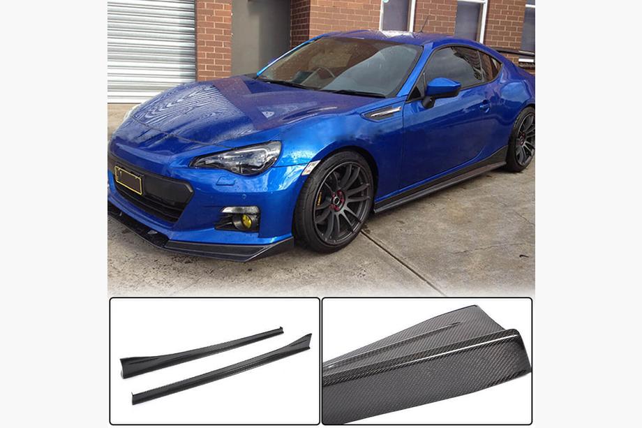 Subaru BRZ 2012-2021 Progi Boczne V2 (Carbon) Image