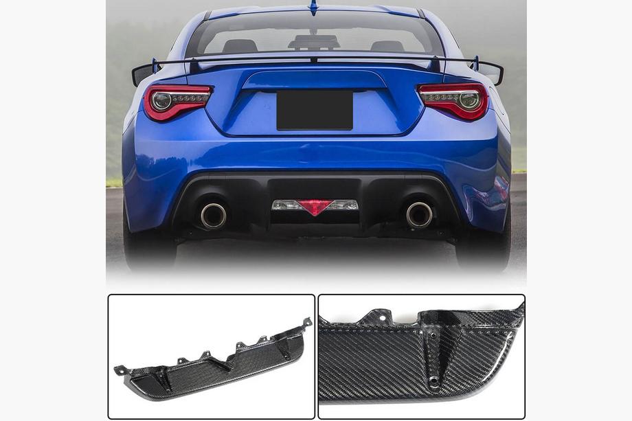 Subaru BRZ 2012-2021 Dyfuzor Tylnego Zderzaka V1 (Carbon) Image