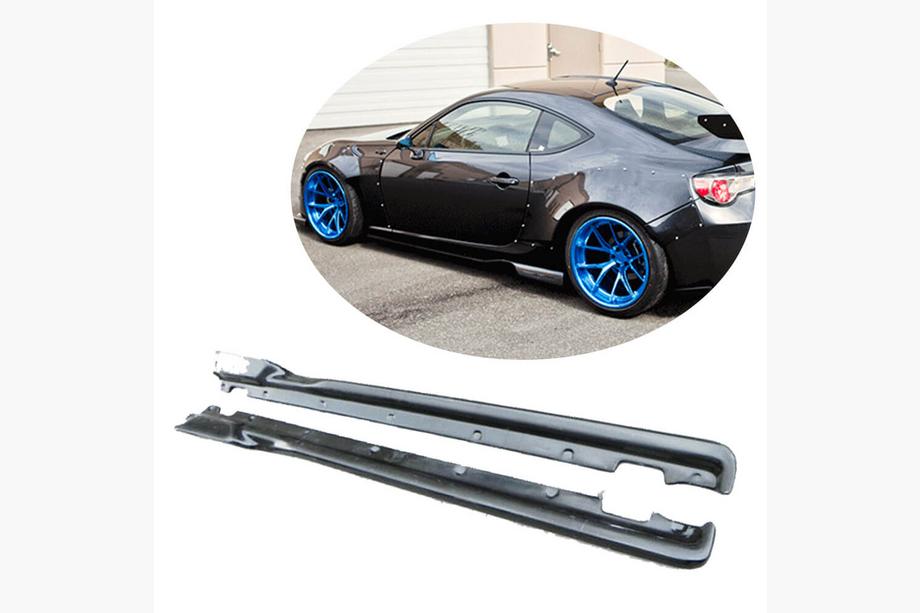 Subaru BRZ 2012-2021 Progi Boczne V4 (Carbon) Image