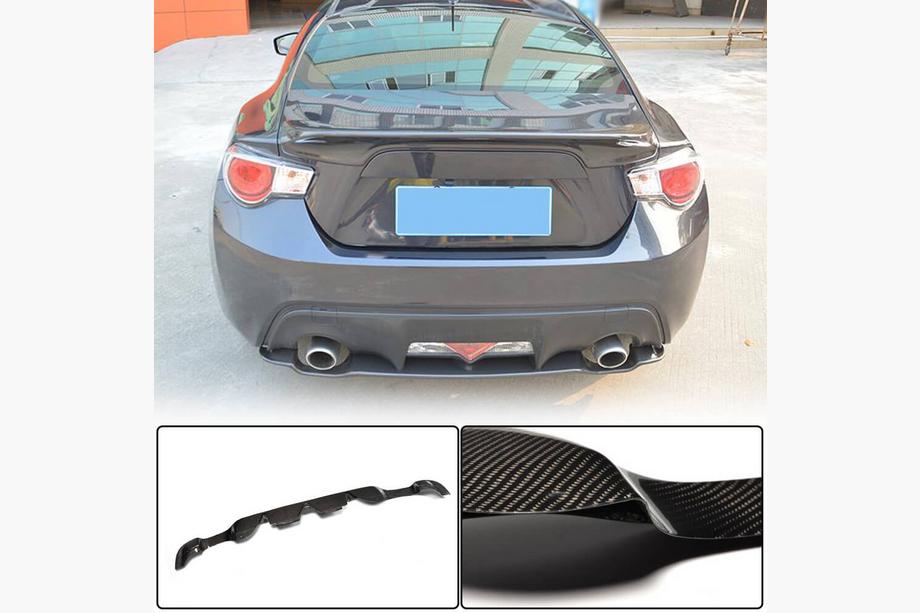 Subaru BRZ 2012-2021 Dyfuzor Tylnego Zderzaka V2 (Carbon) Zdjęcia 1
