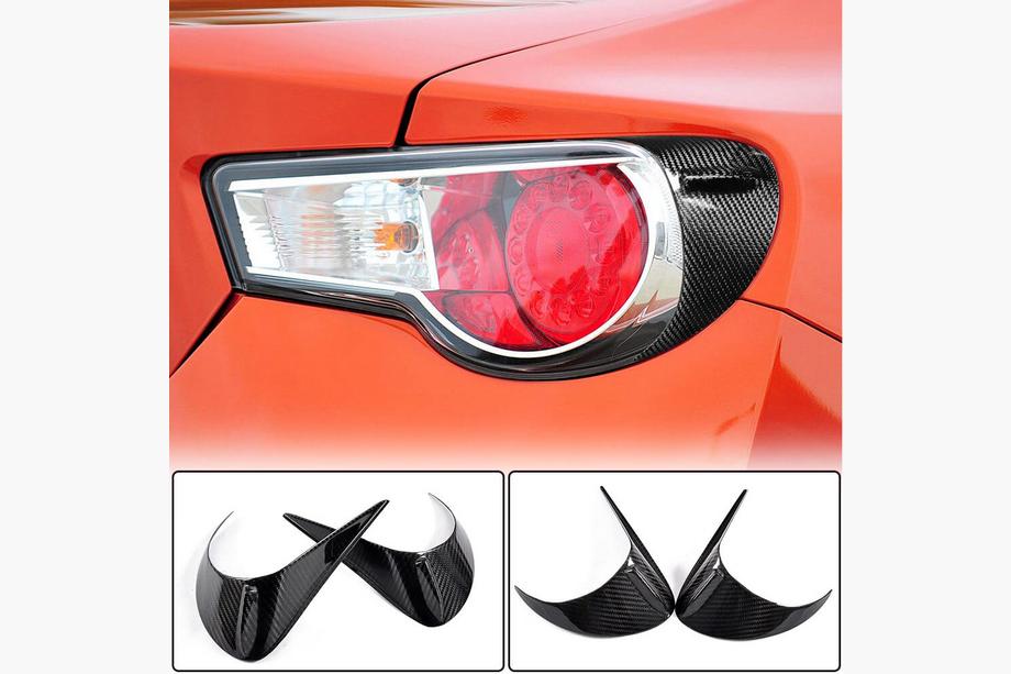 Subaru BRZ 2012-2021 Nakladki na Tylne Lampy z Wlokna Weglowego Image