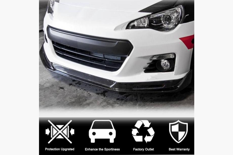 Subaru BRZ 2012-2021 Nakładka Zderzaka Przedniego Lip (Carbon) Zdjęcia 2