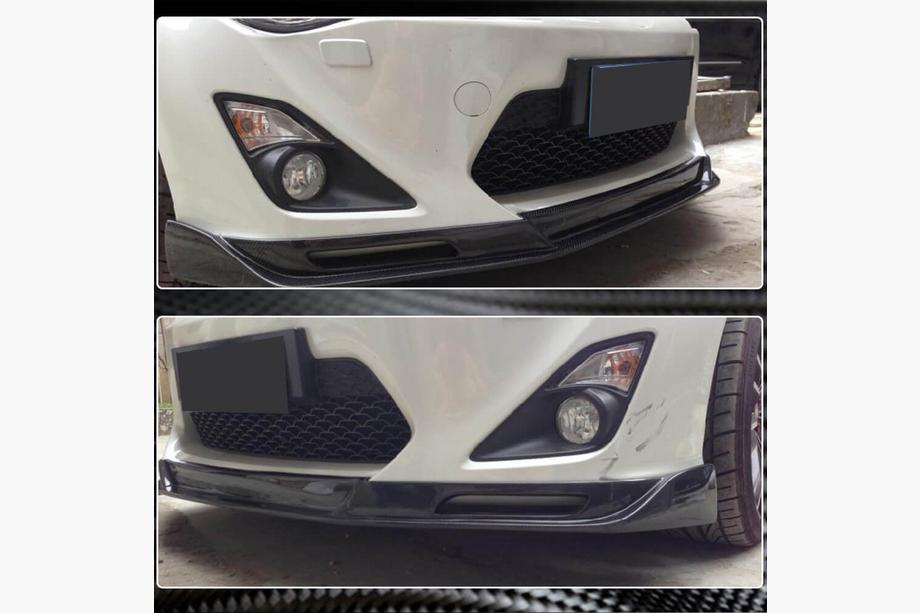 Subaru BRZ 2012-2021 Nakładka Zderzaka Przedniego Lip (Carbon) Zdjęcia 3