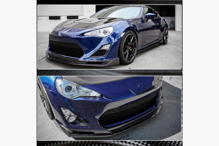 Subaru BRZ 2012-2021 Nakładka Zderzaka Przedniego Lip (Carbon) Zdjęcia 4