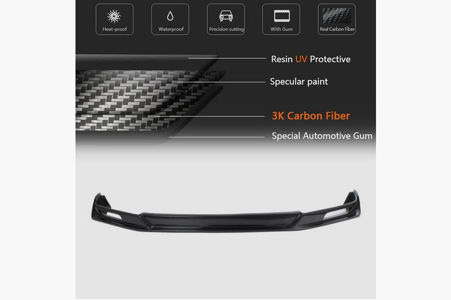 Subaru BRZ 2012-2021 Nakładka Zderzaka Przedniego Lip (Carbon) Zdjęcia 5