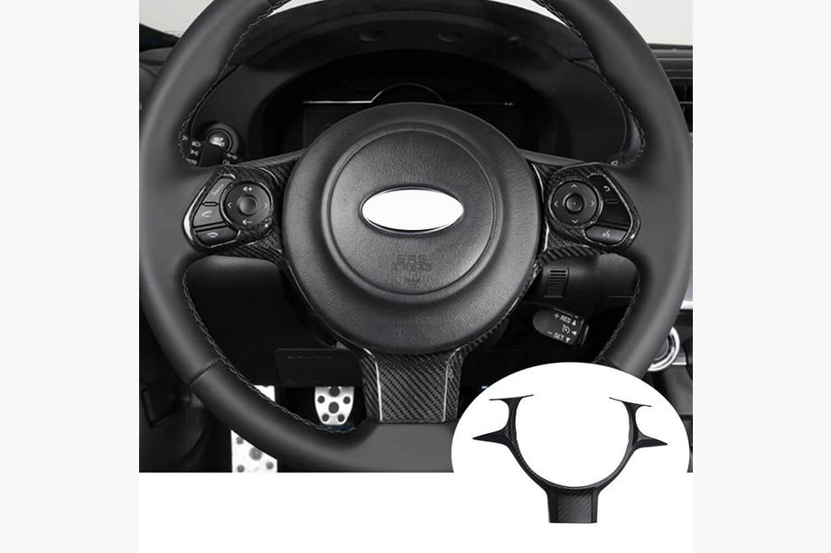 Subaru BRZ 2012-2021 Nakładka na Kierownicę V2 (Carbon) Image