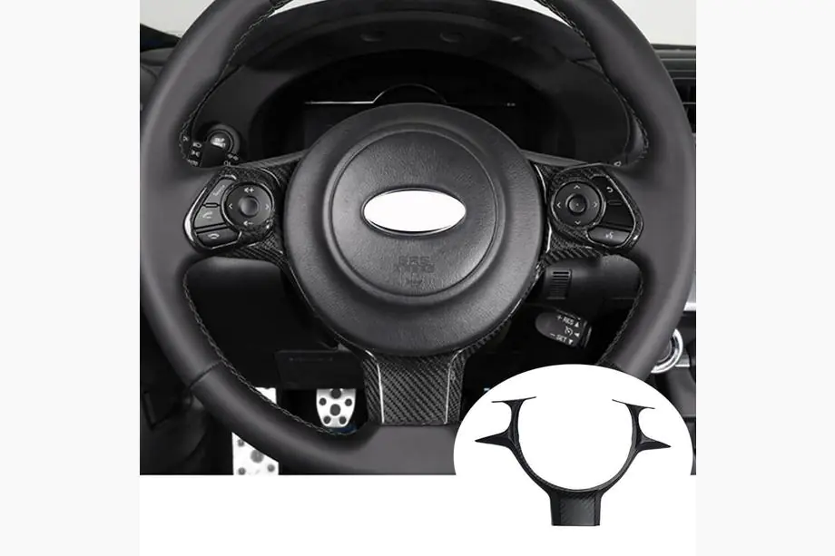 Subaru BRZ 2012-2021 Nakładka na Kierownicę V2 (Carbon) Image