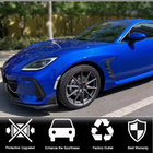 Subaru BRZ 2021- Nakładka na przedni zderzak Lip (Plastik) zdjęcia 2