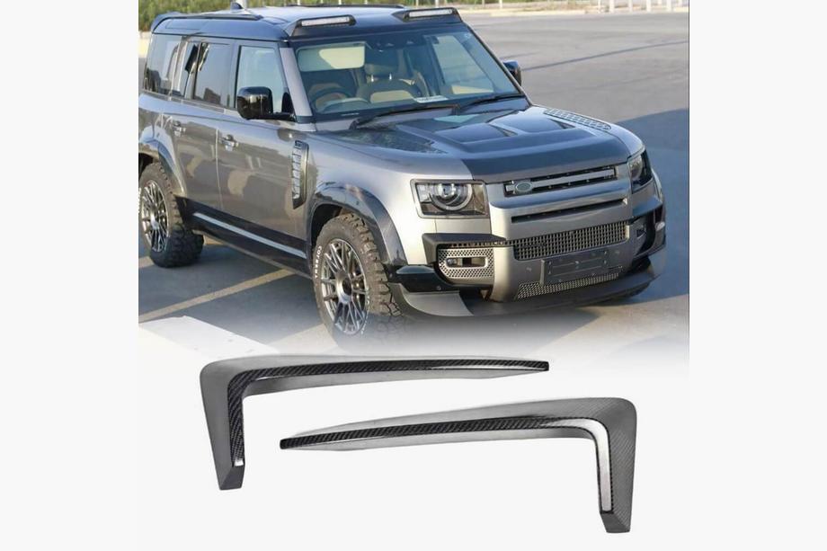 Land Rover Defender 2019- Nakładka na przedni zderzak (Carbon) Image