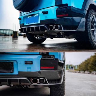 Dyfuzor Zderzaka Tylnego (Carbon) Land Rover Defender 2019- zdjęcia 2