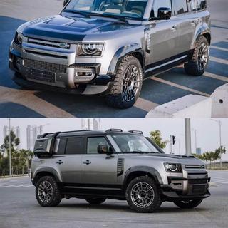 Poszerzenia nadkoli (Bushwacker, 6 szt., carbon) Land Rover Defender 2019- zdjęcia 3