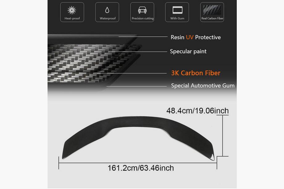 McLaren 540C/570S 2015-2020 Spojler V1 (Carbon) Zdjęcia 7