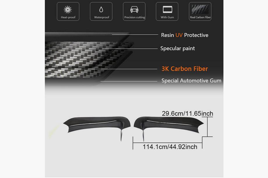 McLaren 540C/570S 2015-2020 Nakładki na Progi (Carbon) Zdjęcia 6
