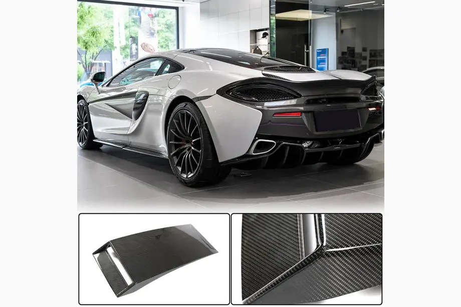 McLaren 540C/570S 2015-2020 Nakladka na klape bagaznika (Carbon) Zdjęcia 1
