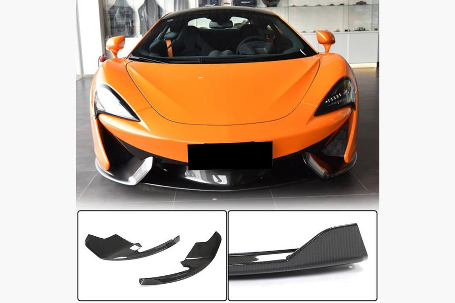 McLaren 540C/570S 2015-2020 Flapy Zderzaka Przedniego (Carbon) Zdjęcia 1