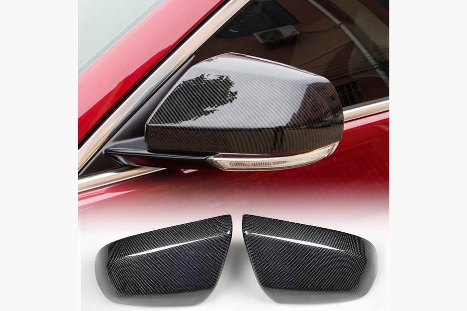 Cadillac ATS 2012-2019 Nakładki na Lusterka (Carbon) Image