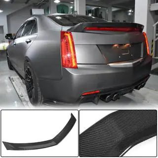 Spoiler V2 (Carbon) Cadillac ATS 2012-2019 zdjęcia 2