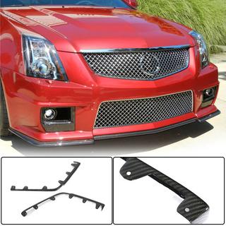Carbonowe flapsy przedniego zderzaka do CTS V Coupe zdjęcia 1