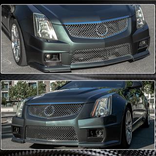 Carbonowe flapsy przedniego zderzaka do CTS V Coupe zdjęcia 3