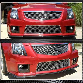 Nakładka Zderzaka Przedniego Lip V2 do CTS V Coupe, Carbon zdjęcia 4