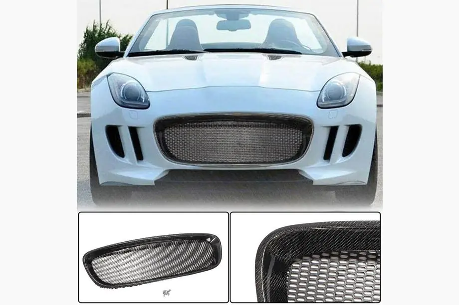 Jaguar F-Type 2013-2024 Atrapa chłodnicy (2013-2016, Carbon) Image