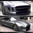 Jaguar F-Type 2013-2024 Nakładka Na Przedni Zderzak Lip (2013-2016, Carbon) zdjęcia 4